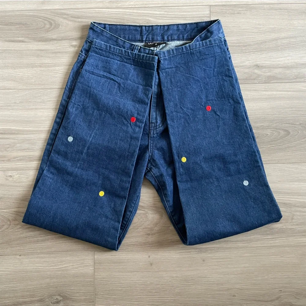 Lazy Oaf Rainbow Dotted Jeans - Picture 9 of 9